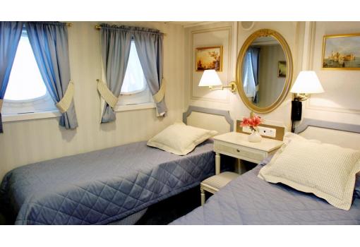 Cabinas elegantes y confortables